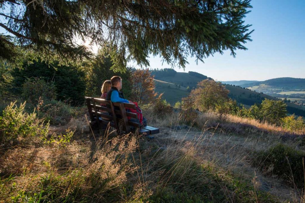 Aussicht über Bernau genießen © Klaus-Peter Kappest